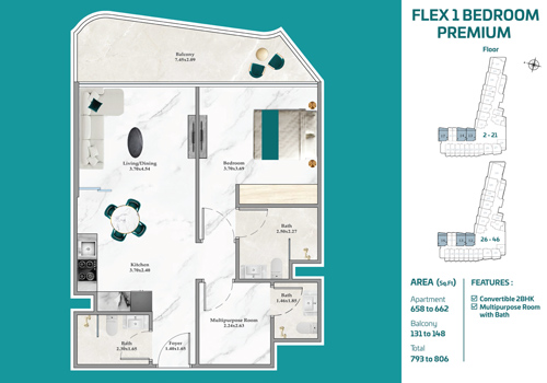 Breez by Danube ground floor plan