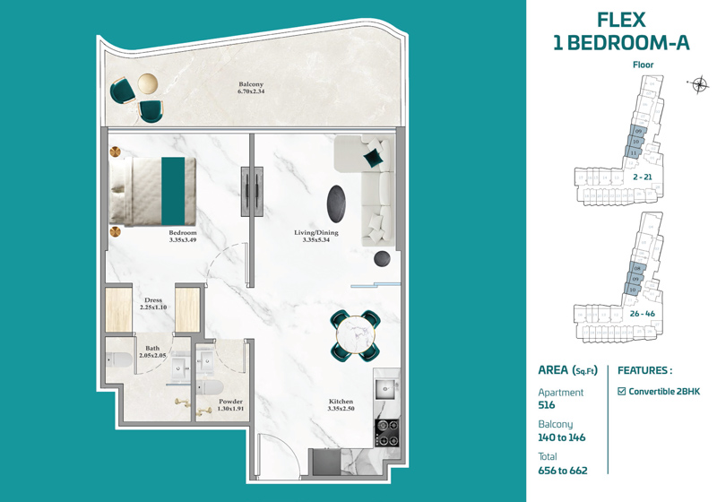 Breez by Danube ground floor plan